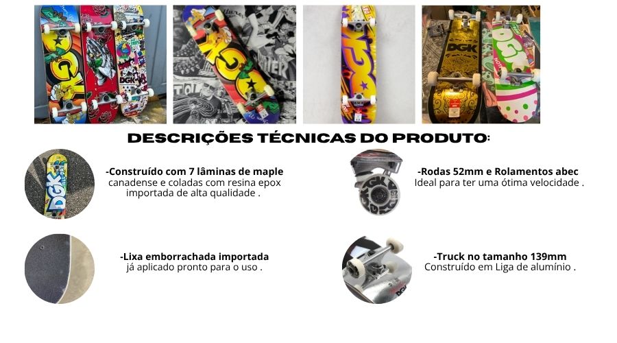Especificações Técnicas 